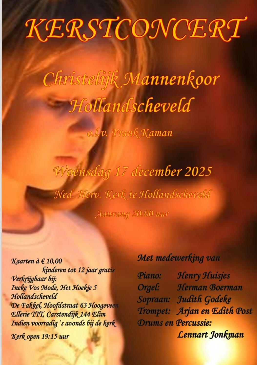 Flyer mannenkoor 